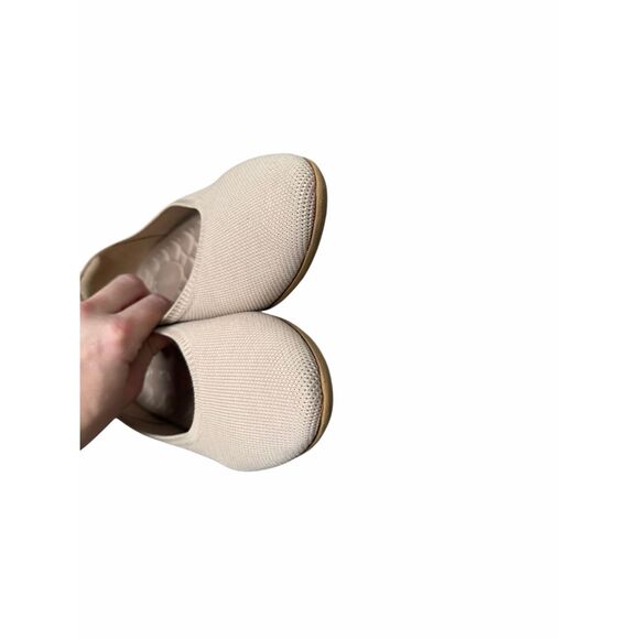 VIVAIA  Tamia Walker Knit Flats Almond EU 41 US 9.5 Cream - Picture 8 of 8